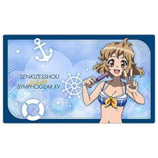Senki Zessho Symphogear XV [Especially Illustrated] Rubber Mat (Hibiki / Marine Sailor Swimwear) (Card Supplies)