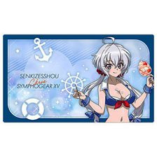 Senki Zessho Symphogear XV [Especially Illustrated] Rubber Mat (Chris / Marine Sailor Swimwear) (Card Supplies)