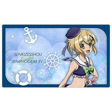 戦姫絶唱シンフォギアXV 描き下ろしラバーマット(切歌/マリンセーラー水着) (カードサプライ)