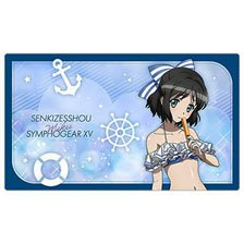Senki Zessho Symphogear XV [Especially Illustrated] Rubber Mat (Mirai / Marine Sailor Swimwear) (Card Supplies)