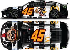 McDONALD`S HAMBURGLER 2024 Toyota Camry XSE Tyler Reddick #45 (Diecast Car)