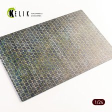Cobblestone road 1910s-1930s Base - Acrylic 3 mm (280 x 180 mm) (Plastic model)