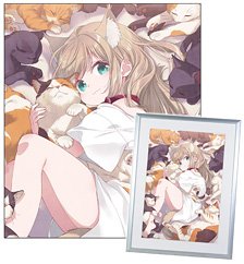 【25枚限定】 しま原先生直筆サイン入り A3サイズジークレー