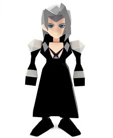 Final Fantasy VII Polygon Soft Vinyl Sephiroth (Completed)