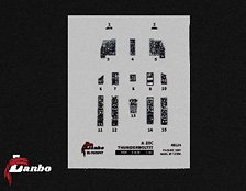 A-10C 3D cockpit (for Great Wall Hobby) (Plastic model)
