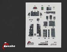 F-4B 3D cockpit (for Tamiya) (Plastic model)