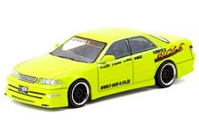 VERTEX Toyota Mark II JZX100, Light Green (Diecast Car)