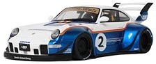 RWB x LIBERTY WORK 2023 (ホワイト/ブルー) (ミニカー)