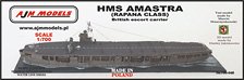 HMS Amastra (Rapana Class) - British Escort Carrier (Plastic model)