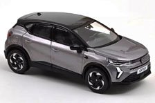 ルノー キャプチャー 2024 オイスターグレー/ブラック (ミニカー)