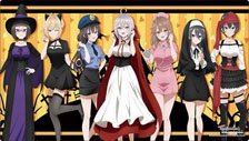 Bushiroad Rubber Mat Collection V2 Vol.1645 [Alya Sometimes Hides Her Feelings in Russian] Halloween Ver. (Card Supplies)