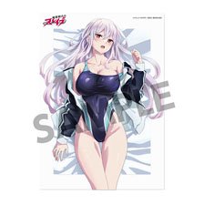 Chained Soldier [Especially Illustrated] Visual Acrylic Plate Kyouka Uzen Competitive Swimsuit Ver. A (Anime Toy)