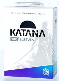 [KATANA] Standard Size (100) Obsidian Shard (Card Supplies)
