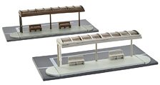 Visual Scene Accessory 007-5 Bus Stop A5 (Model Train)