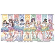 ラブライブ！蓮ノ空女学院スクールアイドルクラブ デスクマット レインボーシフォン Ver. (キャラクターグッズ)