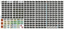 [J.N.R. and J.R. /N] Front Rollsign Sticker for Series 201 Chuo, Sobu Line Line, After 1979 [for Tomytec] (Film Sticker) (Model Train)