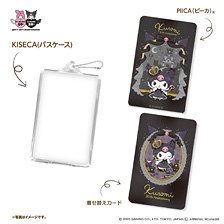 Kuromi 20th Anniversary Kuromi Kingdom PIICA+ Clear IC Card Case (w/ Dress Up Card) (Anime Toy)
