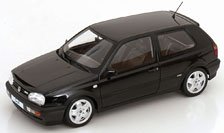 VW Golf 3 VR6 1996 ブラック (ミニカー)