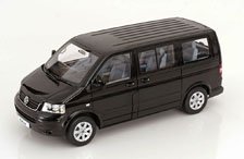VW T5 Multivan 2003 ブラック (ミニカー)