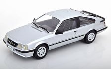 オペル Monza 3.0i 1985 シルバー (ミニカー)