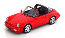 ポルシェ 911 (964) Carrera 4 1990 Targa レッド (ミニカー)