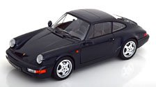 ポルシェ 911 (964) Carrera 4 1990 Coupe ダークブルーメタリック (ミニカー)