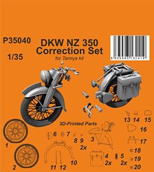 WW.II ドイツ DKW NZ 350 スーパーディテール (タミヤ用) (プラモデル)