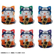 MEGA CAT PROJECT NARUTO-ナルト- ニャルト！ カラフル☆招き猫FORTUNE (6個セット) (フィギュア)