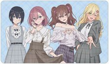 TVアニメ『2.5次元の誘惑』 描き下ろし 集合 チェック柄コーデver. マルチデスクマット (カードサプライ)