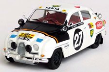サーブ 96 1964年イーストアフリカンサファリ #27 J.A. Davies / S.C. Foale (ミニカー)
