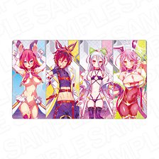 No Game No Life Rubber Desk Mat Cyber Bunny Ver. (Anime Toy)
