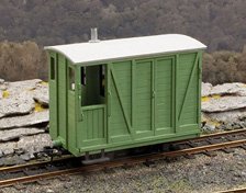 (O Narrow) OR167 GVT Brakevan Laser-cut kit (NG7) (Model Train)