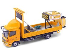 Tiny City Hino500 with Truck Mounted Attenuator Shun Yuen (Diecast Car)