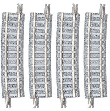 Fine Track Curved PC Tracks C541-7.5-PC (F) (Set of 4) (Model Train)