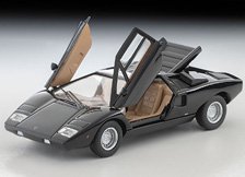TLV-N ランボルギーニ カウンタック LP400 (黒) (ミニカー)