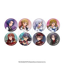 アイドルマスター ミリオンライブ！ トレーディンググリッター缶バッジ ROUND1コラボver. (8個セット) (キャラクターグッズ)