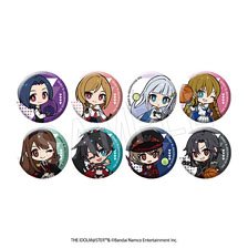 アイドルマスター ミリオンライブ！ トレーディング缶バッジ ミニキャラ ROUND1コラボver. (8個セット) (キャラクターグッズ)
