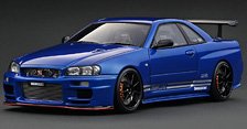 TOP SECRET 34GT-R (BNR34) Blue Metallic (ミニカー)
