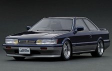 Nissan Leopard Ultima V30 TWINCAM TURBO (F31) Dark Blue/Silver (ミニカー)