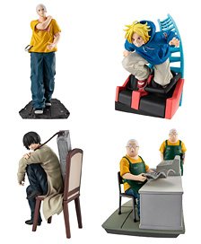 プチラマシリーズ SAKAMOTO DAYS カットアウトシーンズ (4個セット) (フィギュア)
