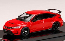 ホンダ CIVIC TYPE R (FL5) RACING BLACK Package 2025 フレームレッド (ミニカー)