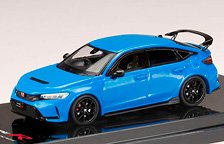 ホンダ CIVIC TYPE R (FL5) RACING BLACK Package 2025 レーシングブルーパール (ミニカー)