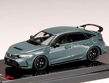 ホンダ CIVIC TYPE R (FL5) RACING BLACK Package 2025 ソニックグレーパール (ミニカー)