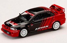 三菱 LANCER RS EVOLUTION 6 (CP9A) 2000 YOKOHAMA ADVAN COLOR (ミニカー)