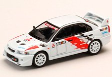 Mitsubishi LANCER RS EVOLUTION 6 (CP9A) 2000 RALLIART White (Diecast Car)