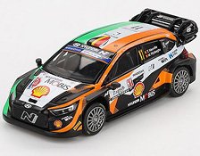 Hyundai i20 N Rally1 Croatia Rally Power Stage 2023 Winner #11 (LHD) [Clamshell Package] (Diecast Car)