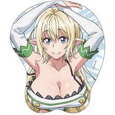 Sランクモンスターの《ベヒーモス》だけど、猫と間違われてエルフ娘の騎士(ペット)として暮らしてます にゃんにゃん おっぱいマウスパッド アリア (キャラクターグッズ)