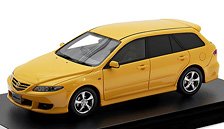 MAZDA ATENZA Sports Wagon 23S (2004) カナリーイエローマイカ (ミニカー)