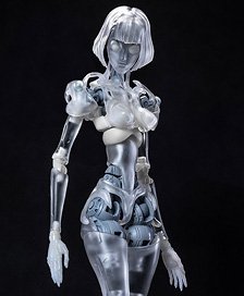 GK01FEC1 AI Agent Maiden Type C1 Transparent Ver. 1/12 Action Figure Body (Completed)