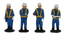 Railway Worker Meeting (4 Pieces) (N Scale Figure Series) (Model Train)